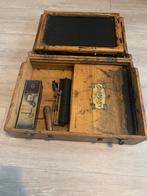 Antieke bundsofix stencilmachine drukpers, Ophalen