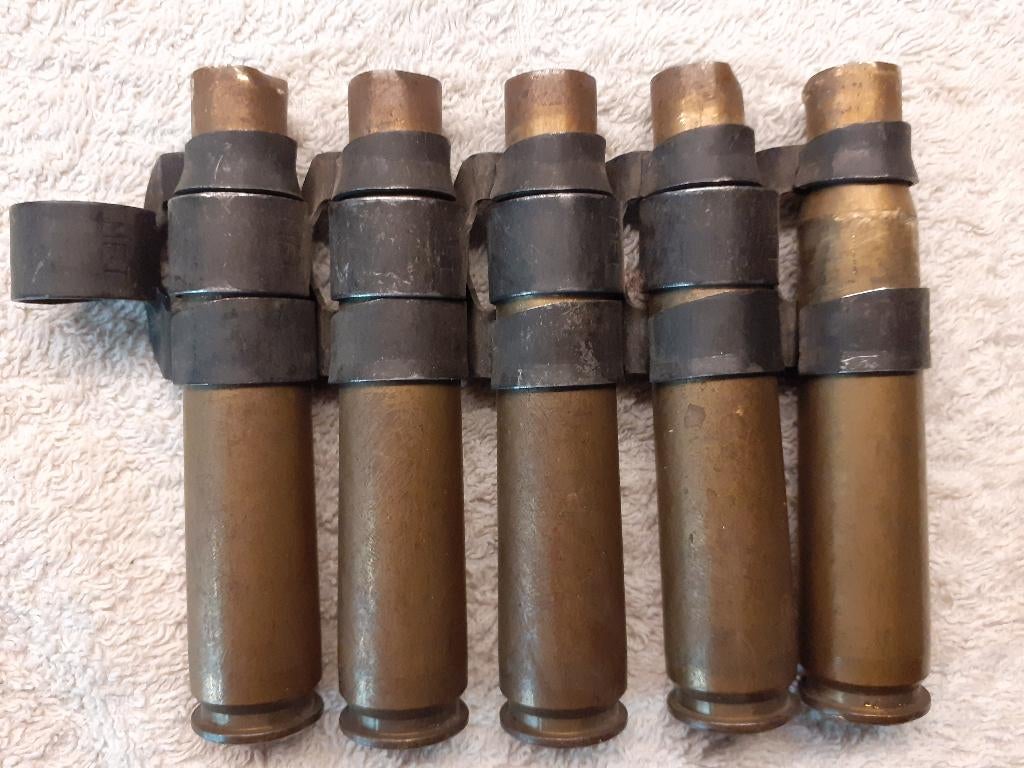 .50 hulzen EMZ geschakeld set2 (ONKLAAR), Ophalen of Verzenden, Landmacht, Nederland, Hulzen of Bodemvondsten