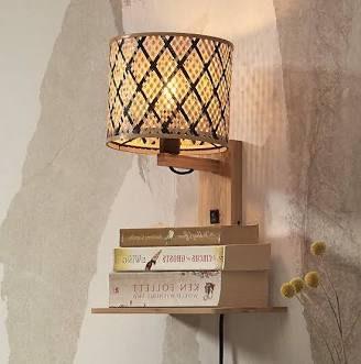 Java wandlamp van Good & Mojo, Ophalen of Verzenden, Nieuw, Hout, Bohemian