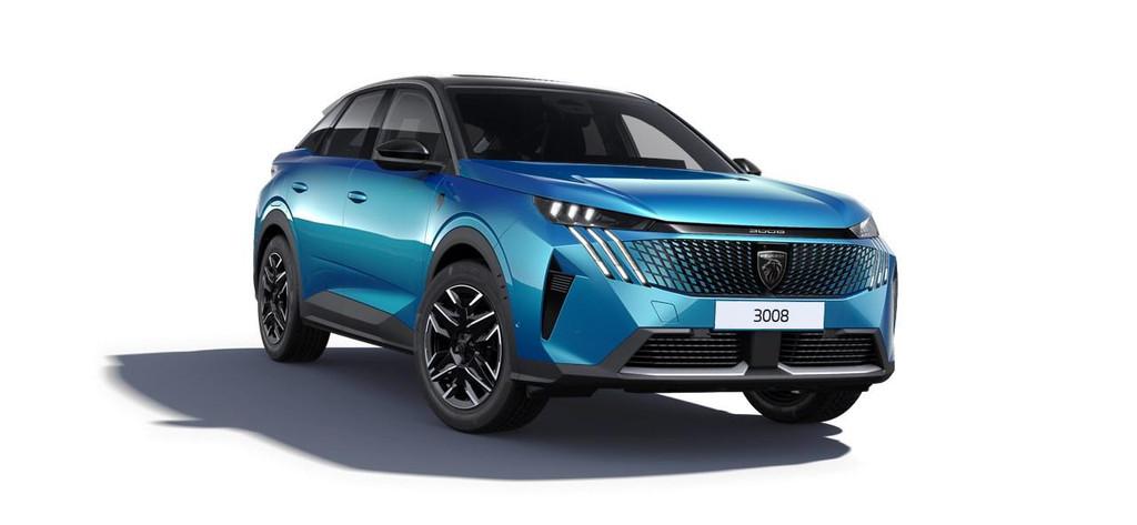 Peugeot 3008 1.2 Hybrid 145 GT | NIEUW | Uit voorraad leverb, 145 pk, Euro 6, 1199 cc, Blauw