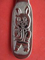 (KB5094) Kinderbestek Katje in pak kleine lepel, Ophalen of Verzenden, Gebruikt