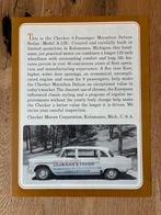 Ca. 1965 Checker brochure, Ophalen of Verzenden, Zo goed als nieuw, Overige merken