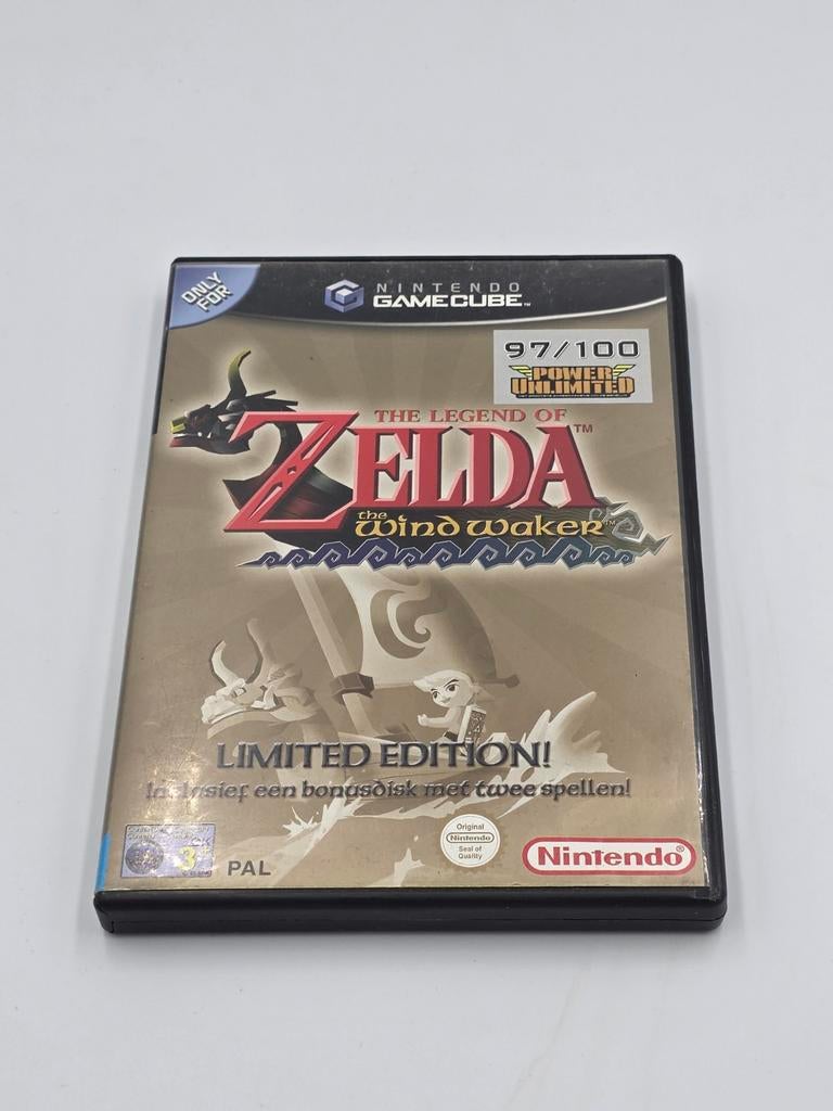 Zelda Wind Waker Limited Edition CIB (GameCube), Spelcomputers en Games, Games | Nintendo GameCube, Gebruikt, Avontuur en Actie
