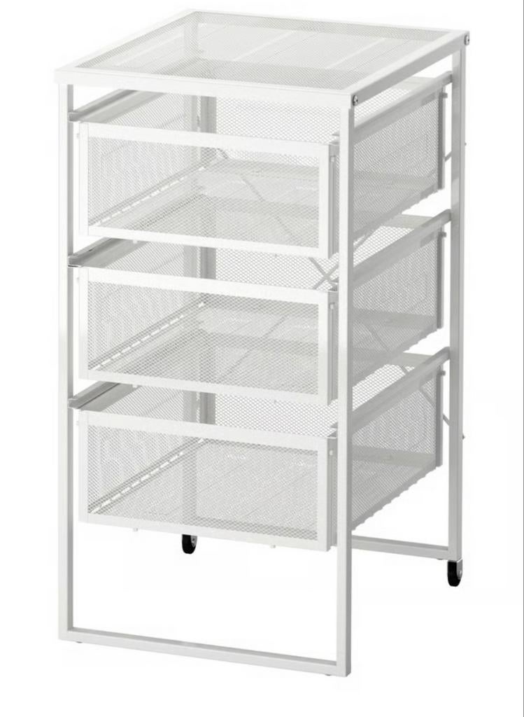 IKEA LENNART Ladeblokken, wit - Goede staat, Huis en Inrichting, Ophalen, Minder dan 50 cm, Gebruikt, 3 of 4 laden