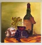 Olieverf schilderij  stilleven, Ophalen