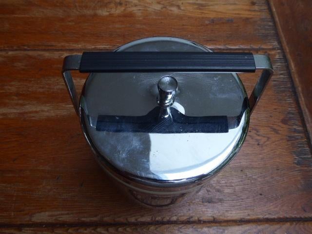Vintage chroom ijsemmer, Thekla, Ophalen of Verzenden