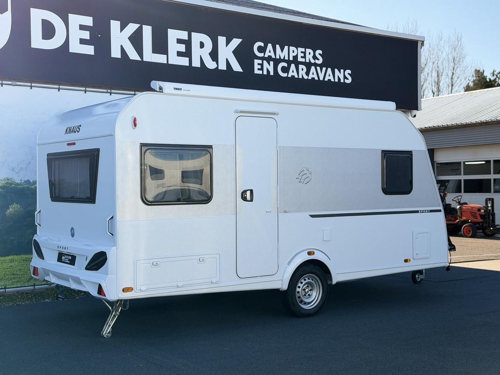 Knaus SPORT 450 FU gas uitvoering (bj 2025), Caravans en Kamperen, Caravans, Bedrijf, Info@deklerkcaravans.nl, 6 tot 7 meter, Knaus