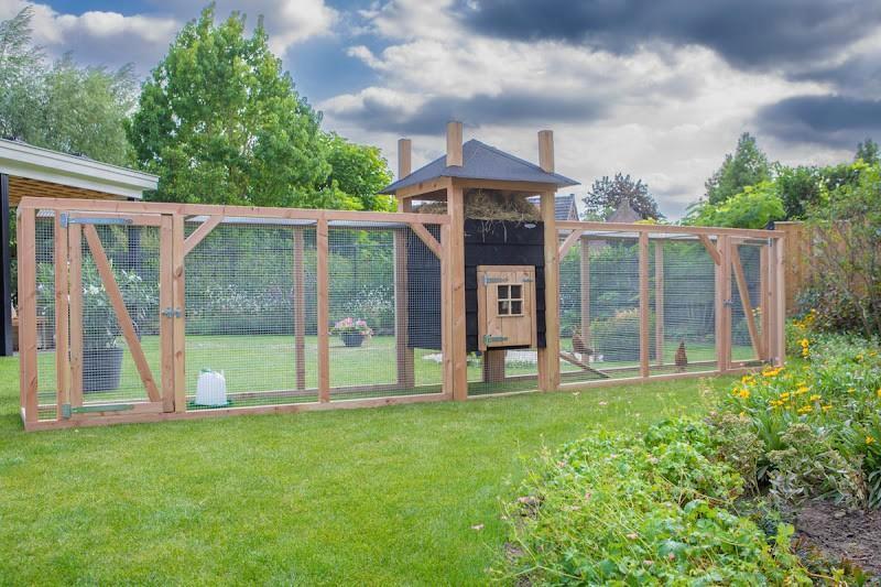 Kippenhok Hooiberg Ties XXL