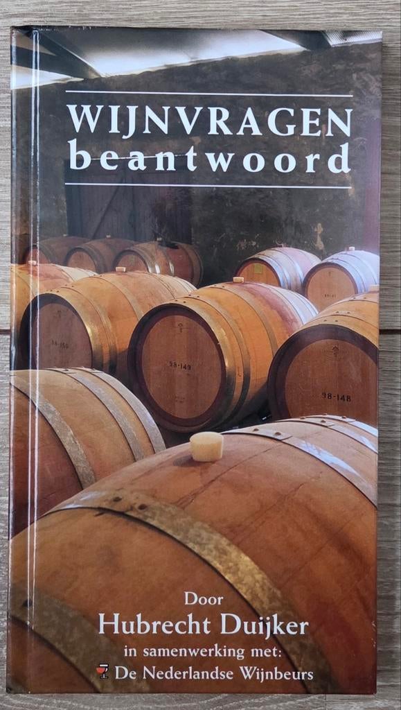 Hubrecht Duijker - Wijnvragen beantwoord, Boeken, Ophalen of Verzenden, Zo goed als nieuw, Hubrecht Duijker