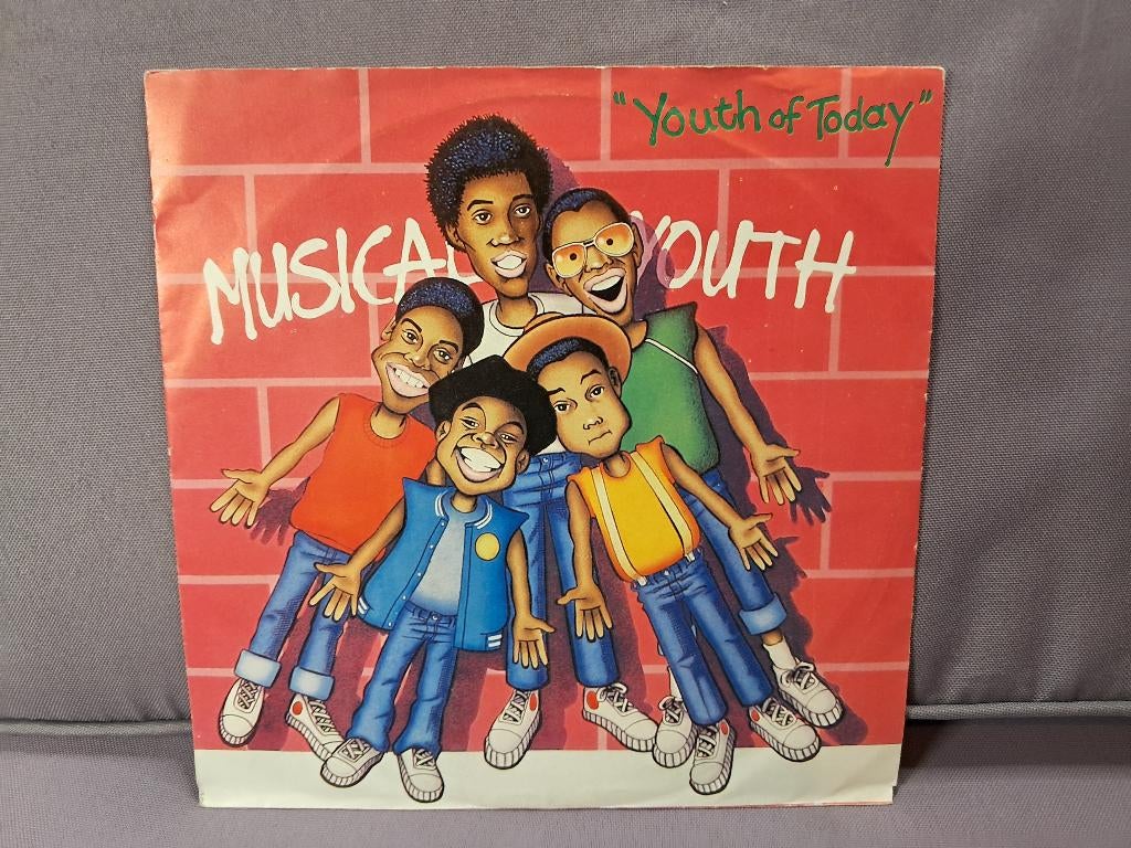45t. reggae pop. musical youth. youth of today. ex+/M-, 7 inch, Ophalen of Verzenden, Zo goed als nieuw, Pop