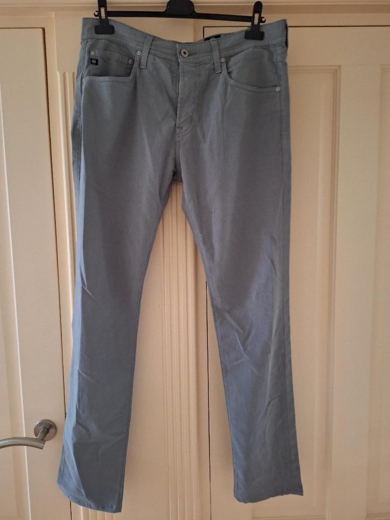 Adriano Goldschmied grijze jeans Stockton skinny L 34 W 34, Verzenden, Zo goed als nieuw, W33 - W34 (confectie 48/50), Grijs