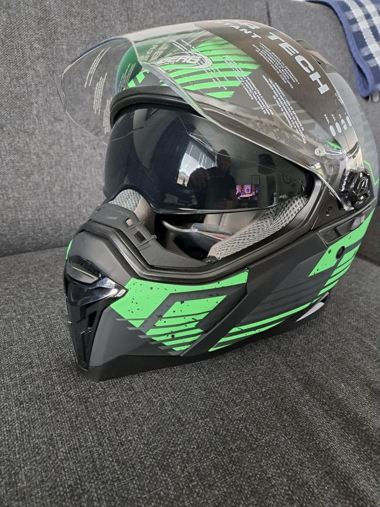 Caberg, gloednieuwe motor/brommer/scooter/cross helm!, Ophalen of Verzenden, XL, Systeemhelm, Caberg
