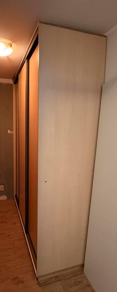 Lichteiken (inbouw) kledingkast 250x200x60 cm 3 schuifdeuren, Huis en Inrichting, Kasten | Kledingkasten, Gebruikt, 200 cm of meer