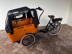 Vogue carry 3 Bakfiets elektrisch, Ophalen, Zo goed als nieuw, 4 kinderen of meer, Huif