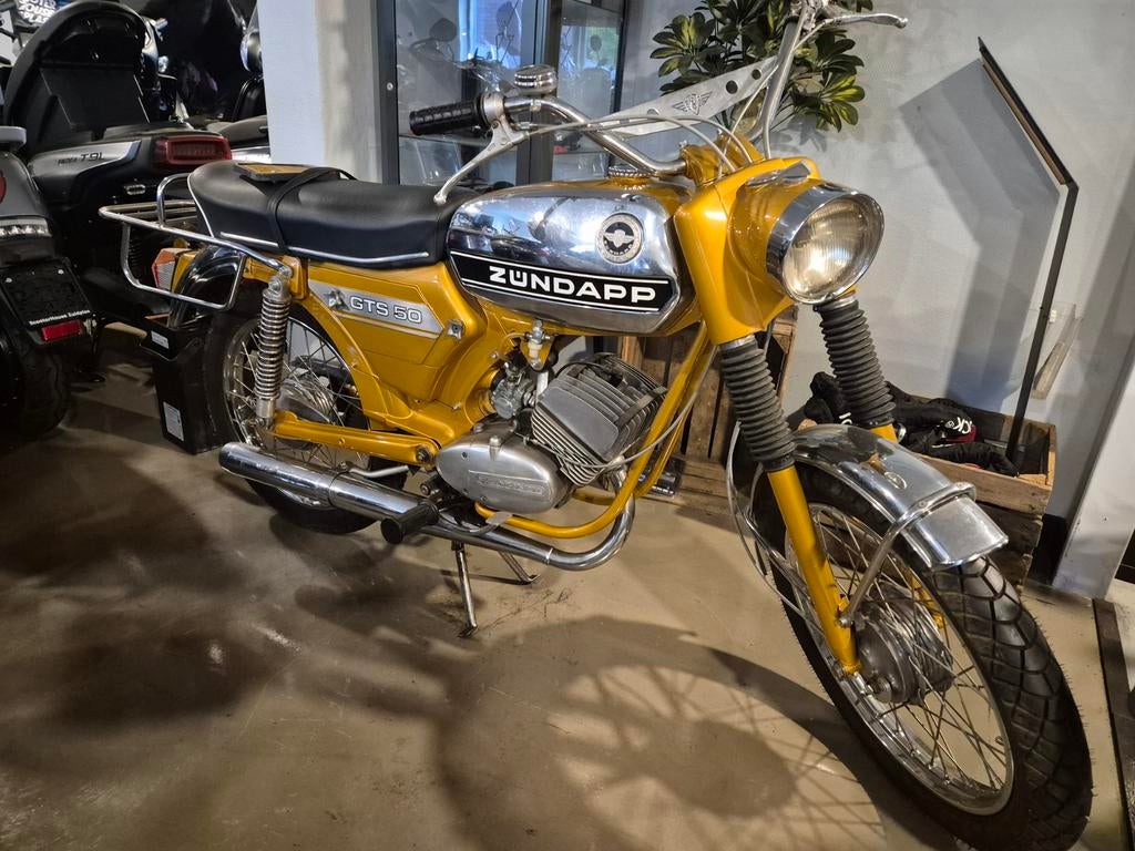 Zundapp gts 50 1976 zeer mooi goudhaantje goudhaantje kleur, Ophalen of Verzenden, Zo goed als nieuw, Carburateur