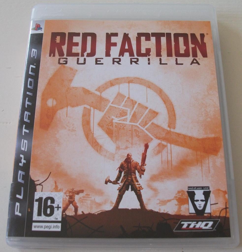 PS3 Game *** RED FACTION *** Guerrilla, Online, Shooter, 1 speler, Ophalen of Verzenden