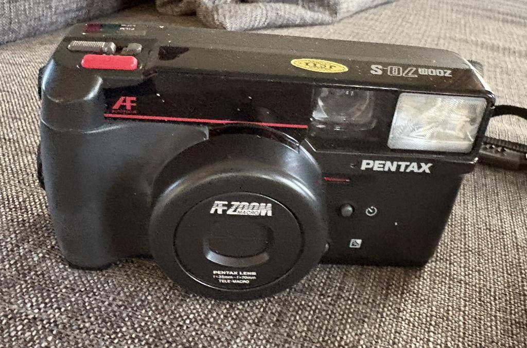 Pentax fotocamera (analoog) Zoom 70S, Audio, Tv en Foto, Fotocamera's Analoog, Ophalen, Zo goed als nieuw, Compact, Pentax