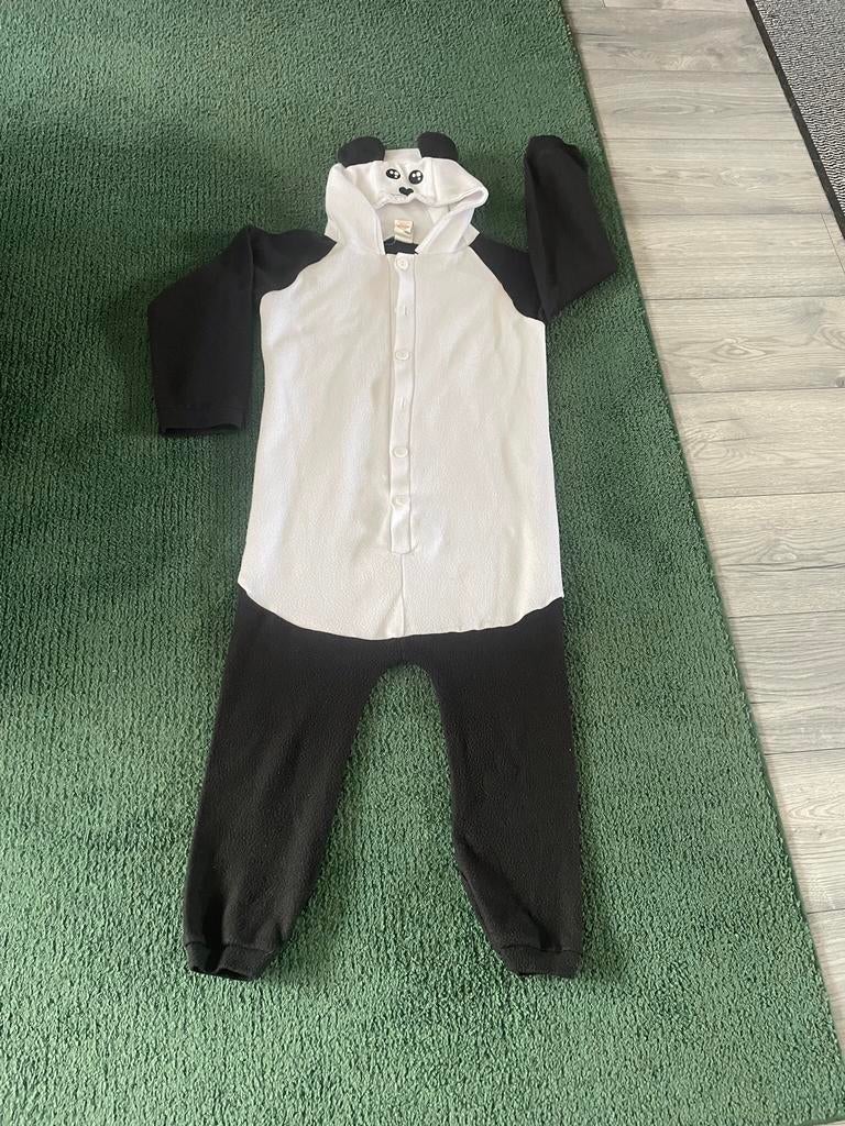 Zwart-wit Fleece Muizenpak voor kind 10-12 jaar [140/152}, Ophalen, Gebruikt, 146 t/m 152, Jongen of Meisje
