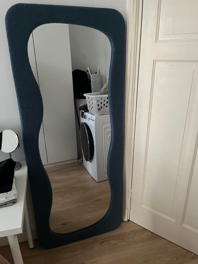 Xenos - Passpiegel WAVE Teddy - Mirror 168x 70, Huis en Inrichting, Woonaccessoires | Spiegels, Ophalen, Nieuw, 150 tot 200 cm