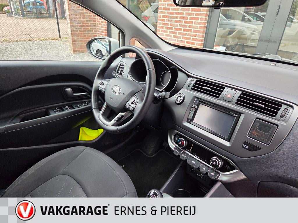 Kia Rio 1.4 CVVT Super Pack, Auto's, Voorwielaandrijving, Euro 5, Zwart, 1396 cc