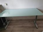 Ikea Galant bureau met glazen blad 160x80, Ophalen of Verzenden
