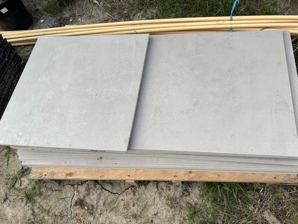 Restpartij tegels 120x60, 60x60, 120x120, Ophalen, 60 cm of meer, Zo goed als nieuw, 10 m² of meer