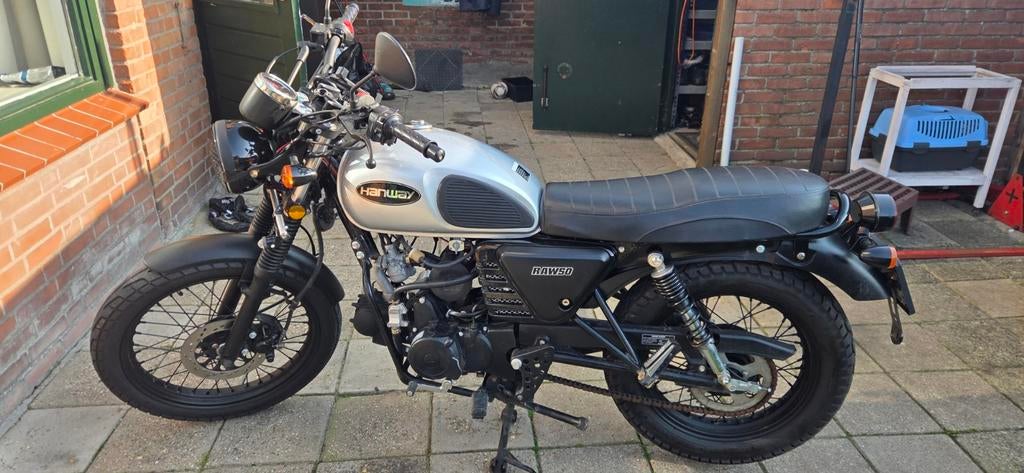 Hanway Raw 50 uit 2024 - Zo goed als nieuw!, Zo goed als nieuw, Ophalen, Overige merken, 4 versnellingen