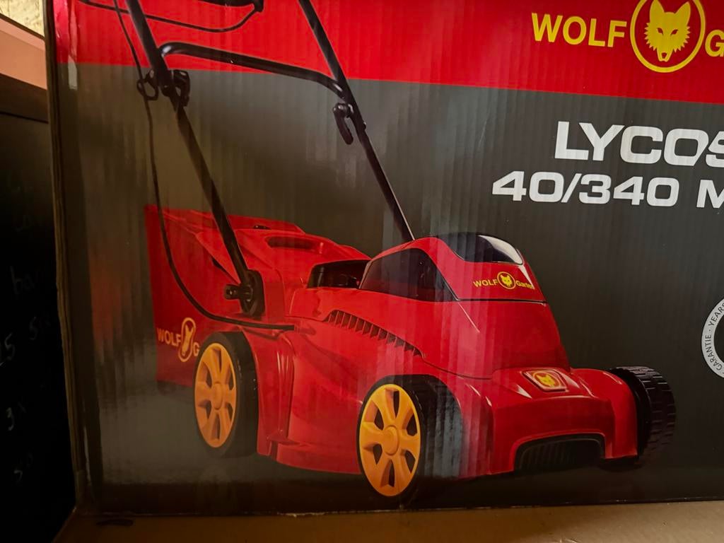 Wolfgarten elektrische grasmaaier LYCOS 40/340 MH, Cirkelmaaier, Elektrische grasmaaier, Nieuw, Ophalen of Verzenden
