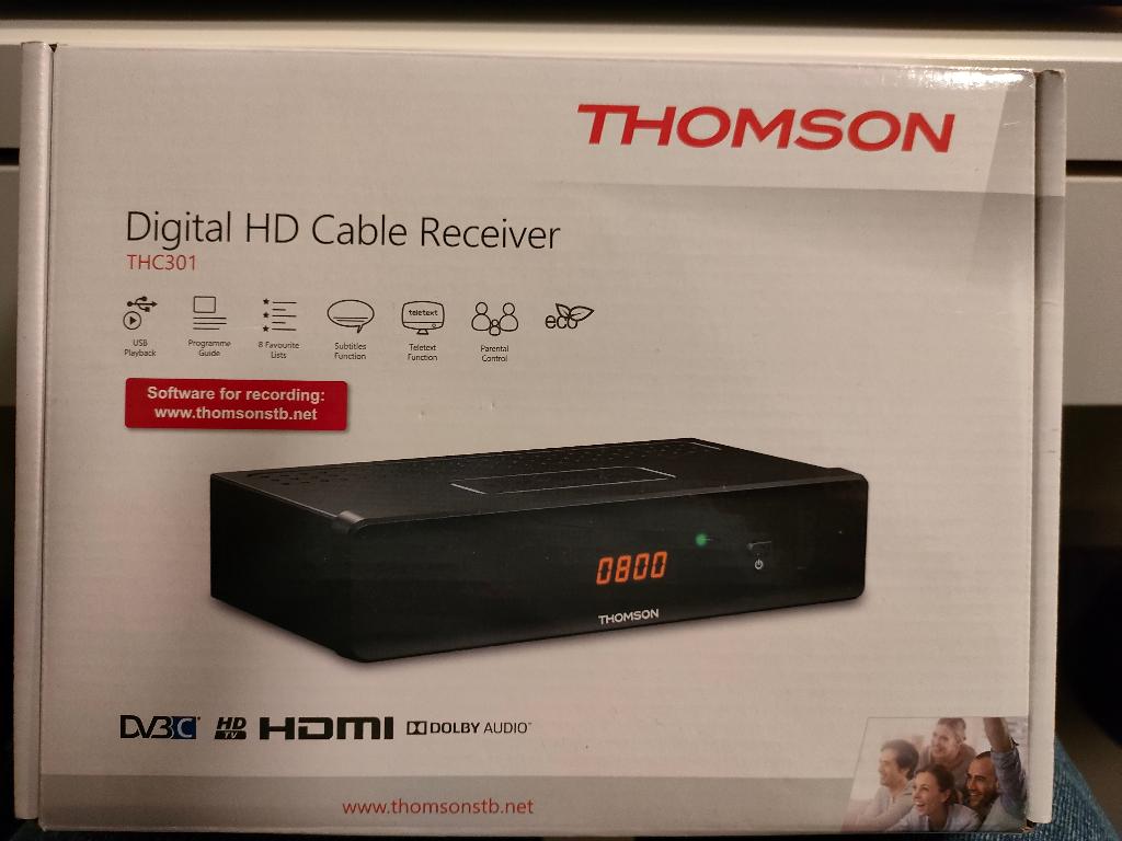 Thomson THC301 HD kabelontvanger, Ophalen of Verzenden, Zo goed als nieuw