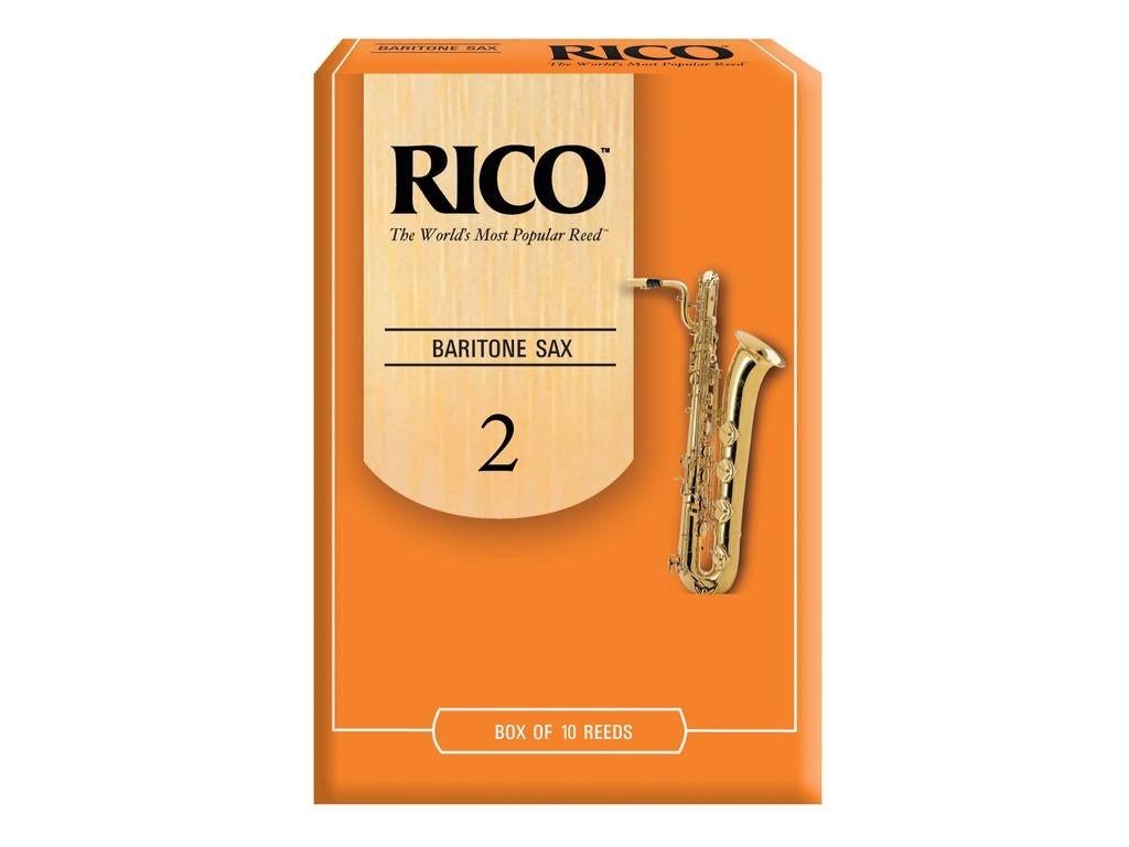 Rieten Rico voor Bariton Saxofoon Orange, Sterkte 2,, Muziek en Instrumenten, Instrumenten | Toebehoren, -, -, Saxofoon, Nieuw