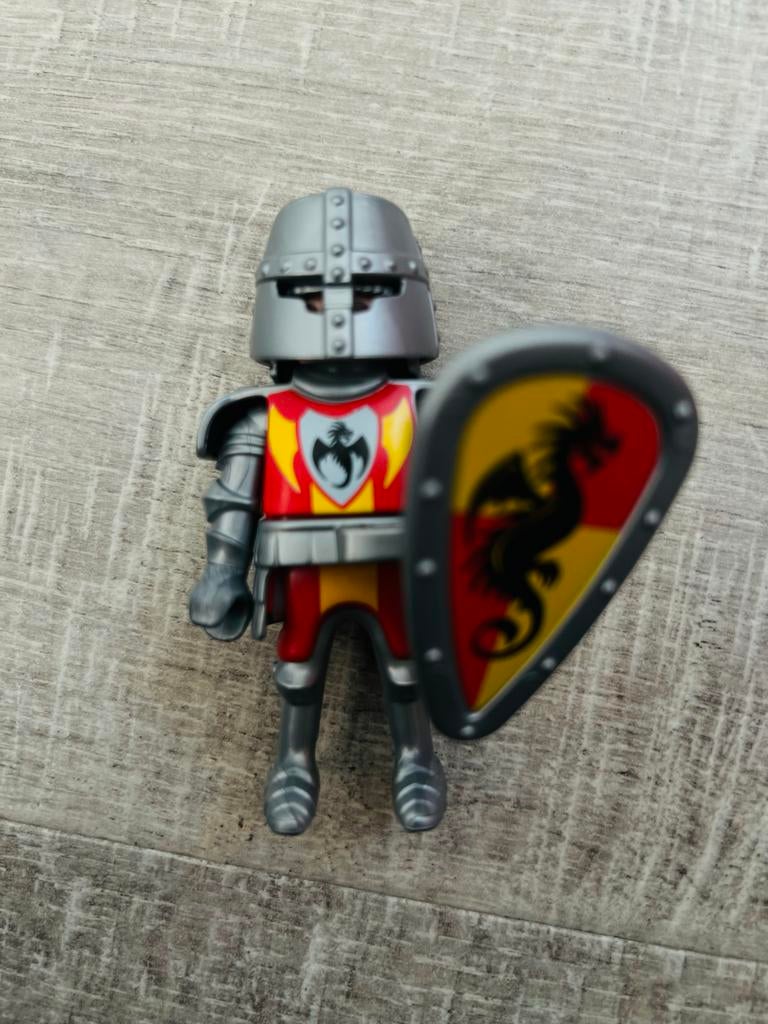 Playmobil ridder met schild, Kinderen en Baby's, Speelgoed | Playmobil, Ophalen of Verzenden, Gebruikt