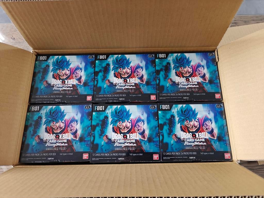 Dragonball Fusion World FB01 Awakened Pulse Booster Box !, Ophalen of Verzenden, Nieuw, Boosterbox, Foil