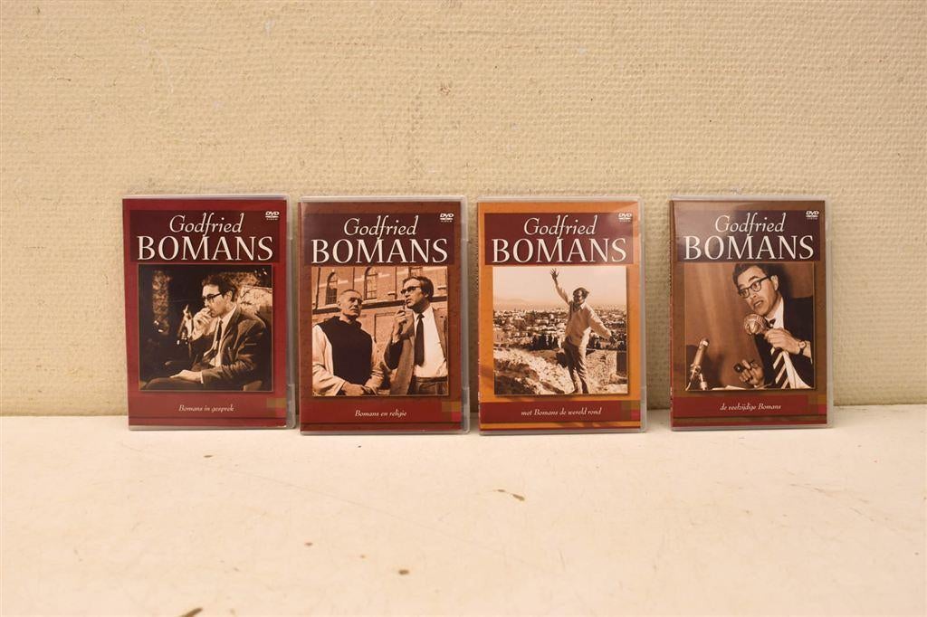 4 DVD box Godfried Bomans 46234, Ophalen of Verzenden, Gebruikt