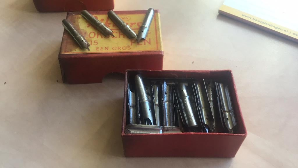 144 kroontjespennen - Rikkers blokschriftpen, Ophalen of Verzenden, Zo goed als nieuw, Overige typen, Overige merken