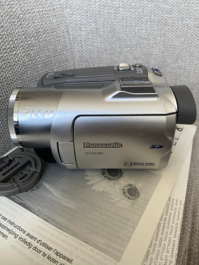 Panasonic NV-GS180 Mini DV-SD Camcorder 3CCD, Mini dv, Panasonic, Ophalen of Verzenden, Zo goed als nieuw