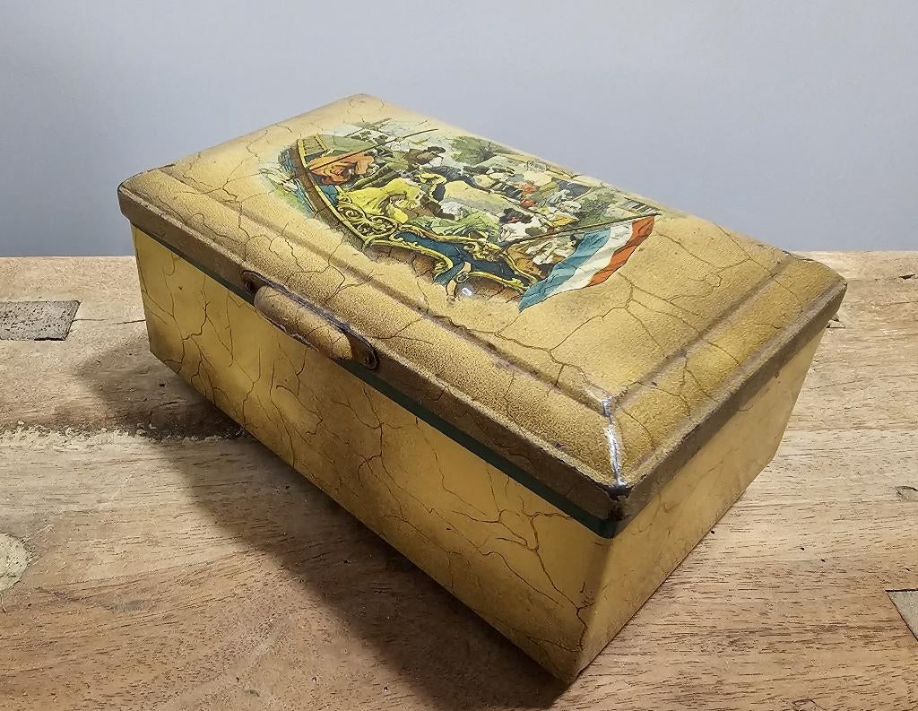 LEUK OUD BROCANT "DOUWE EGBERTS" THEEBLIK, Ophalen of Verzenden, Gebruikt, Thee, Douwe Egberts