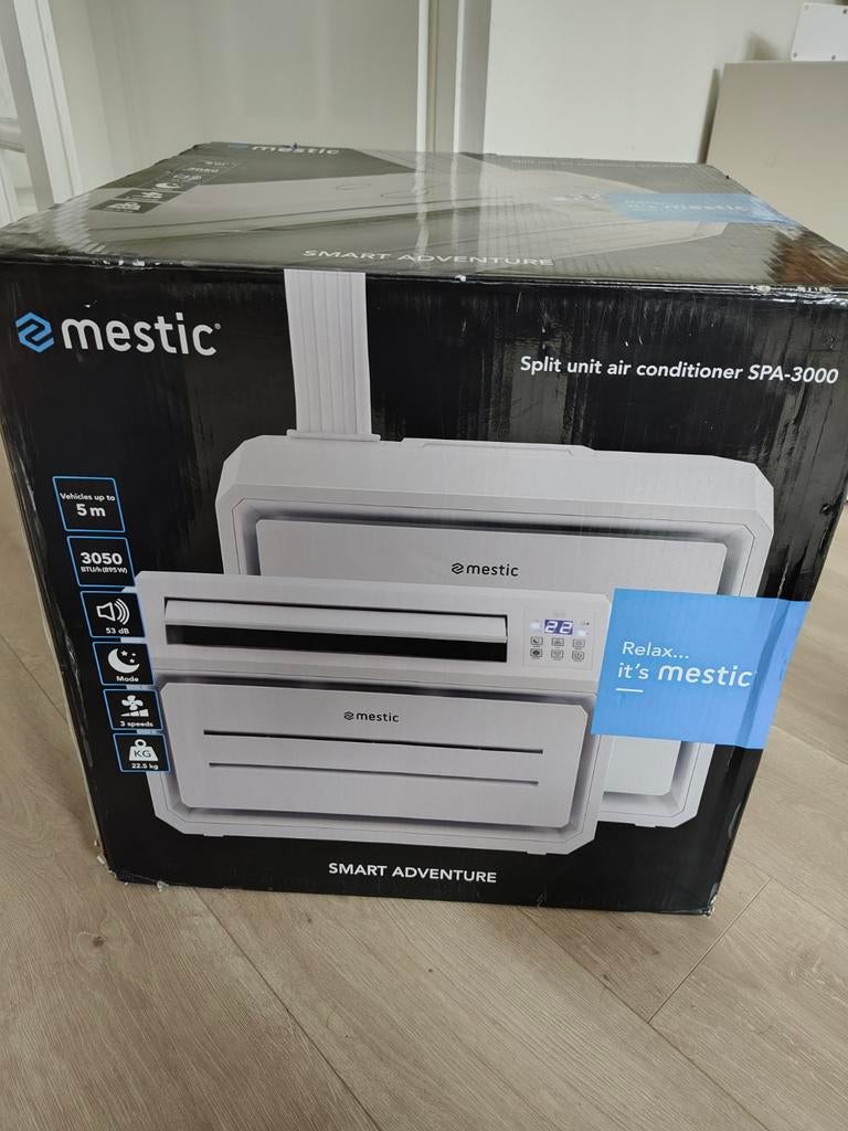 Mestic Split airco SPA 3000, Ophalen, Minder dan 60 m³, Nieuw, 3 snelheden of meer