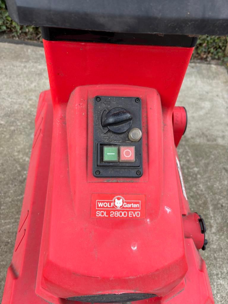 Wolf Garten Takkenversnipperaar SDL 2800 EVO, Ophalen, Gebruikt, Elektrisch, Met opvangbak