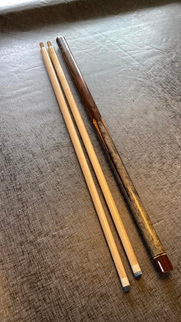 Biljartkeu Raymond Ceulemans HQ-04 met twee toppen, Ophalen of Verzenden, Zo goed als nieuw, Keu of Ballen