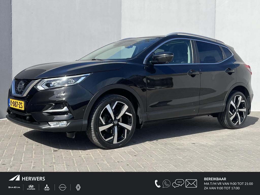 Nissan Qashqai 1.3 DIG-T Tekna / Dealer Onderhouden / Panora, Voorwielaandrijving, Gebruikt, Euro 6, 4 cilinders