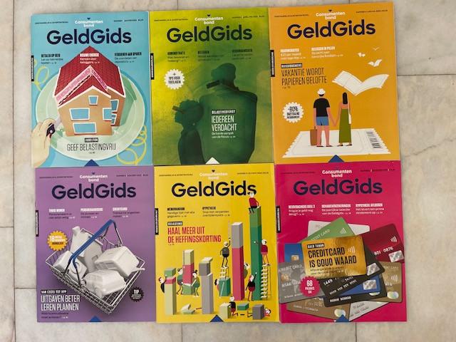 6 nummers Geldgids 2020 Uitgegeven door de Consumentenbond, Ophalen of Verzenden, Gelezen, Overige typen