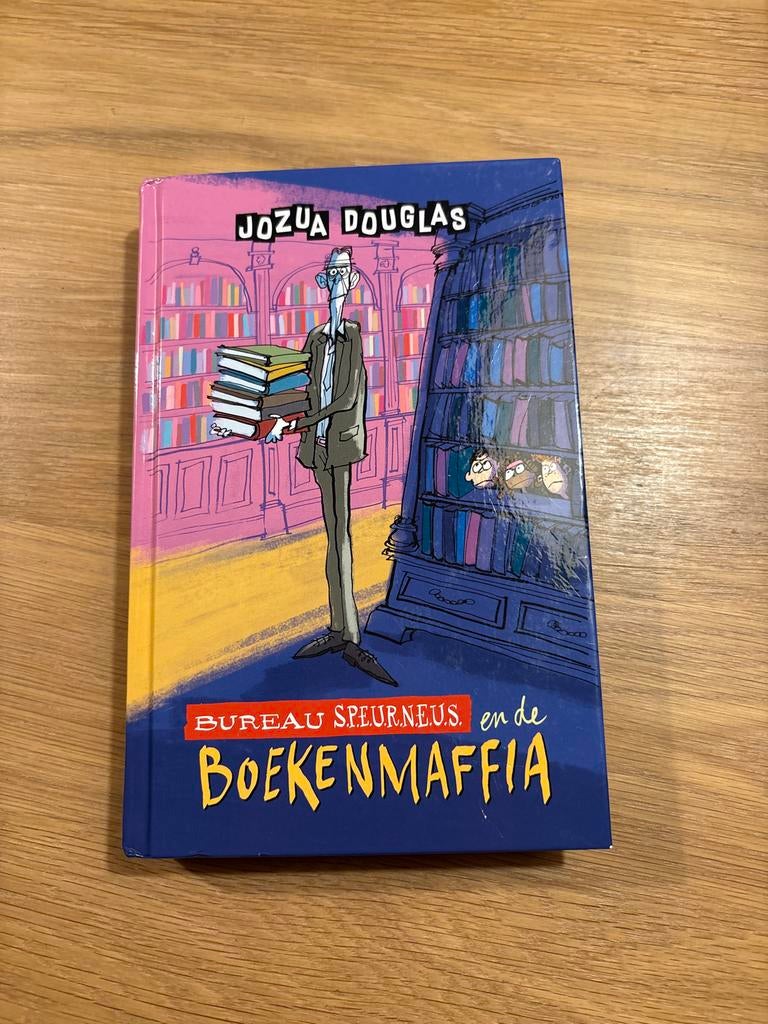 Bureau Speurneus en de Boekenmaffia - Jozua Douglas, Boeken, Ophalen of Verzenden, Zo goed als nieuw, Fictie algemeen