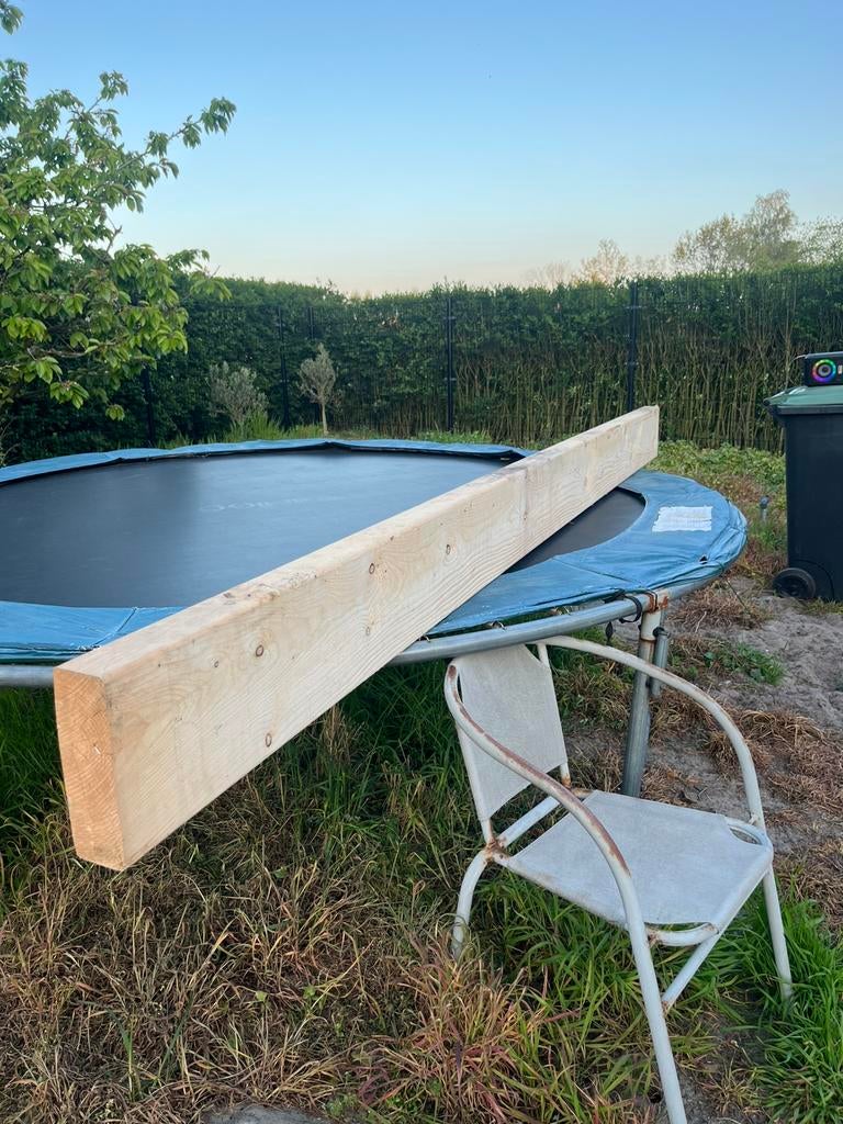 Gordingbalk 220x70mm, Tuin en Terras, Palen, Balken en Planken, Ophalen of Verzenden, Zo goed als nieuw