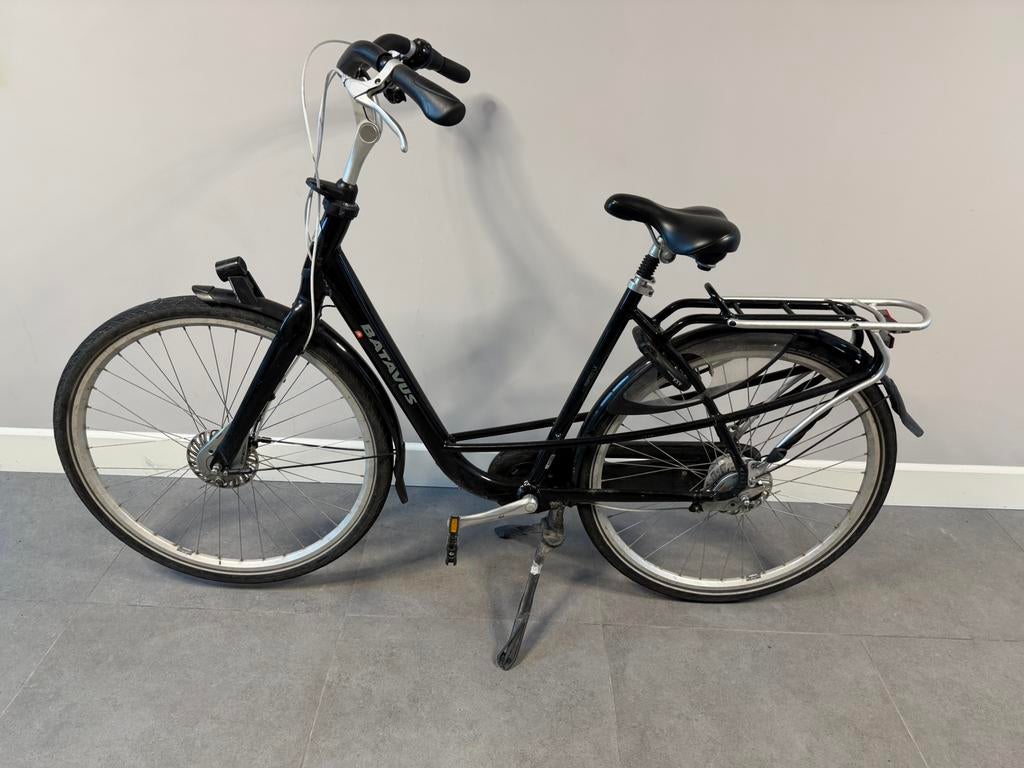 Batavus Mambo moederfiets zwart, Ophalen, Batavus, 0 zitjes, 53 tot 56 cm