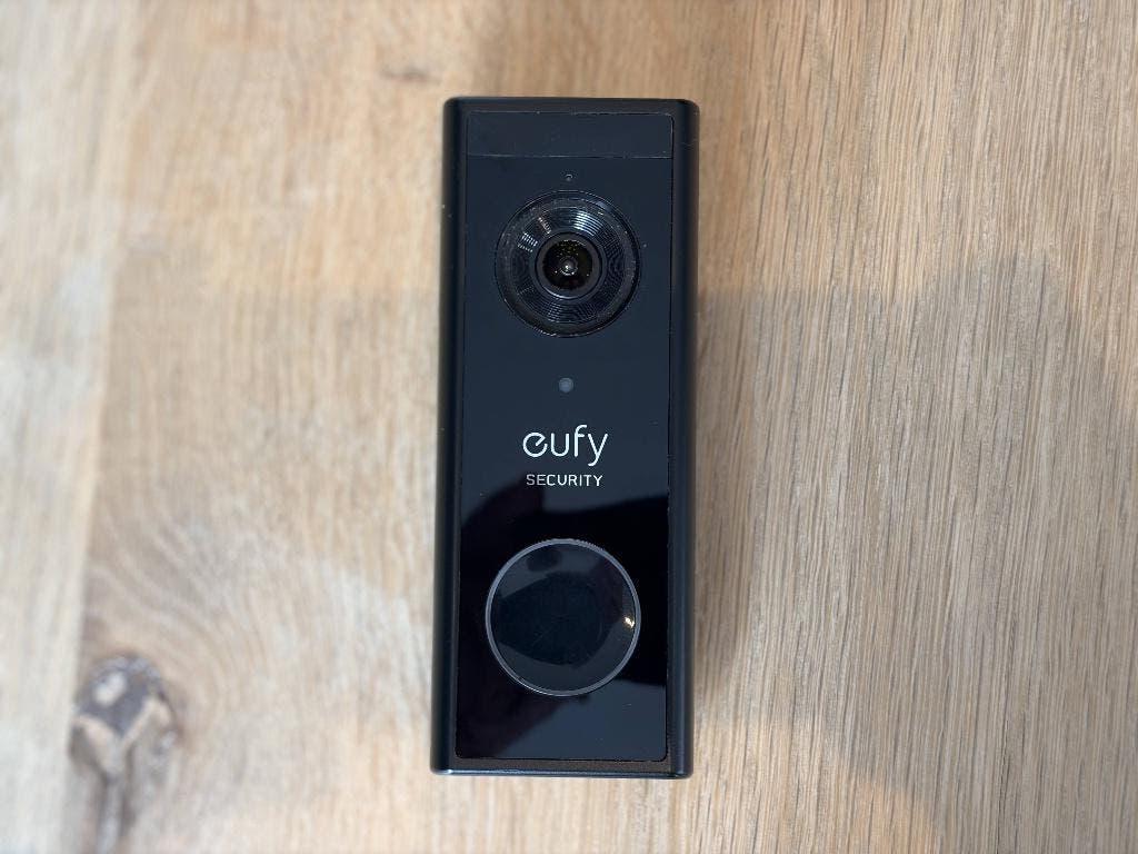 Eufy Video Deurbel + HomeBase 2 + extra chime, Ophalen of Verzenden, Bewegingsdetectiesensor, Zo goed als nieuw, Bedraad