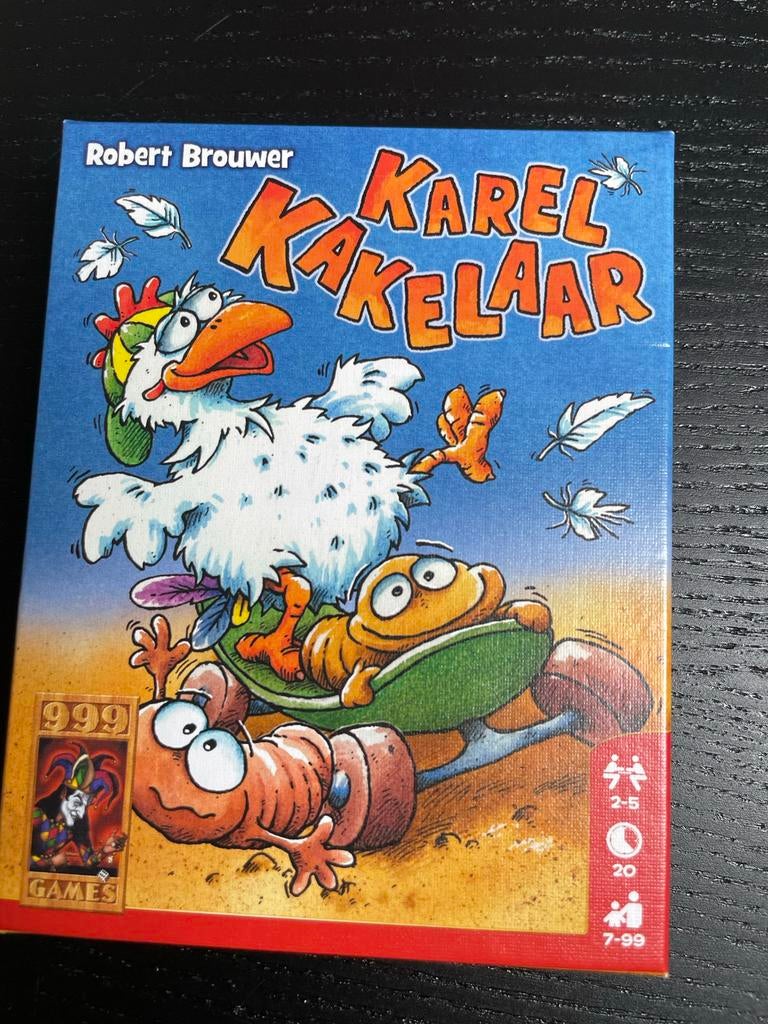 Karel Kakelaar - kaartspel voor het hele gezin!, Vijf spelers of meer, Ophalen, Gebruikt