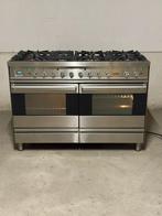 Rvs Boretti Fornuis met 2 ovens, Ophalen, Warmhoudplaat, 60 cm of meer, Zo goed als nieuw