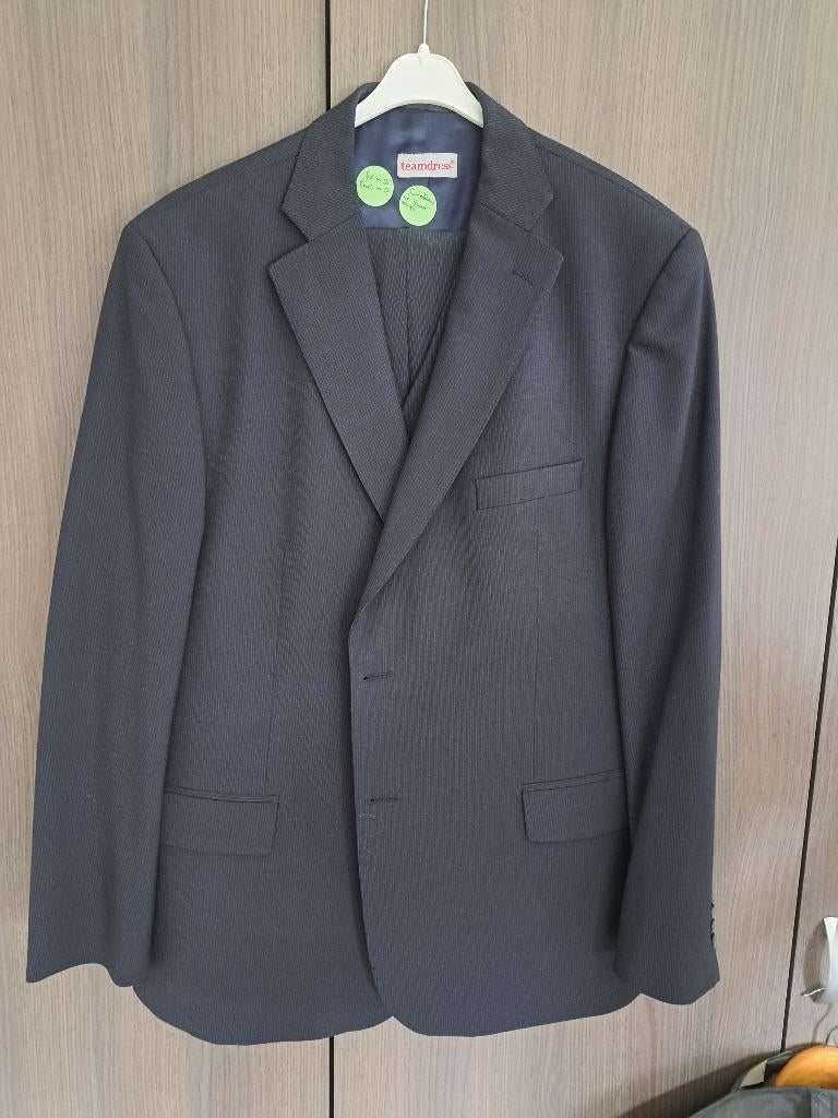 Kostuum 3-delig merk Teamdress, Kleding | Heren, Kostuums en Colberts, Ophalen of Verzenden, Zo goed als nieuw, Maat 52/54 (L)