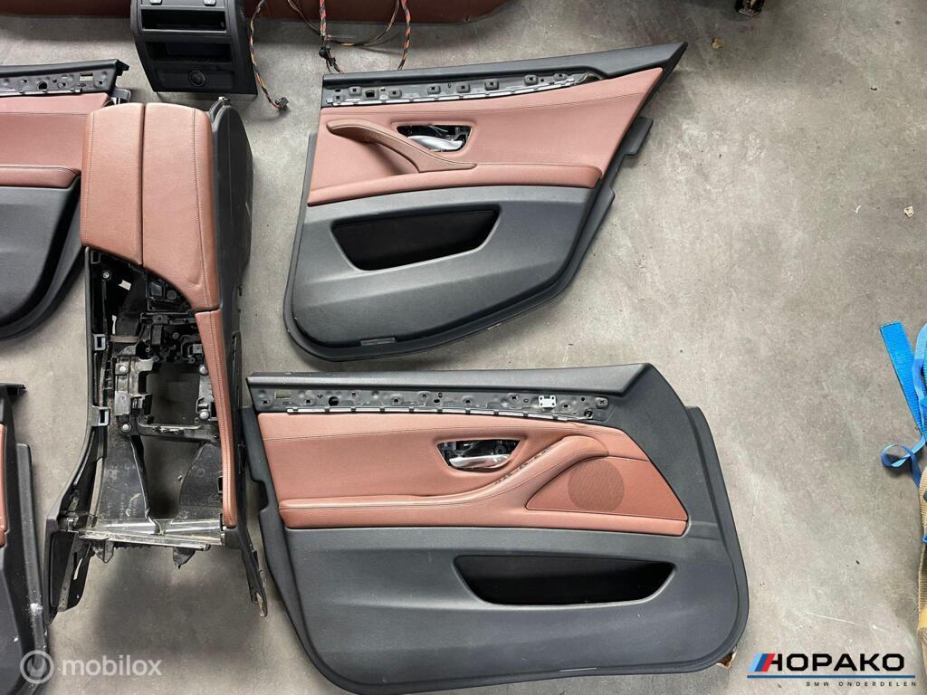 Interieur bruin leder BMW 5 serie F11 F10 | voor/achter verw, Auto-onderdelen, Interieur en Bekleding, Gebruikt, Einsteinlaan 5 rijswijk