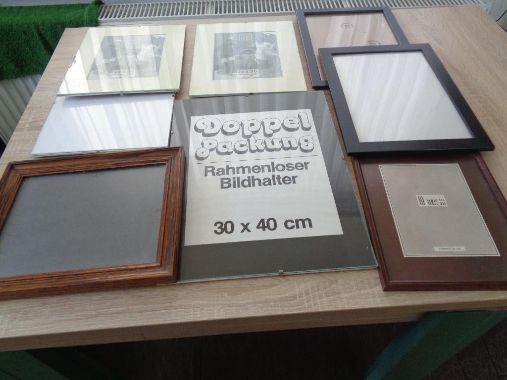 8 fotolijstjes, Audio, Tv en Foto, Fotografie | Fotolijsten, Ophalen of Verzenden, Zo goed als nieuw